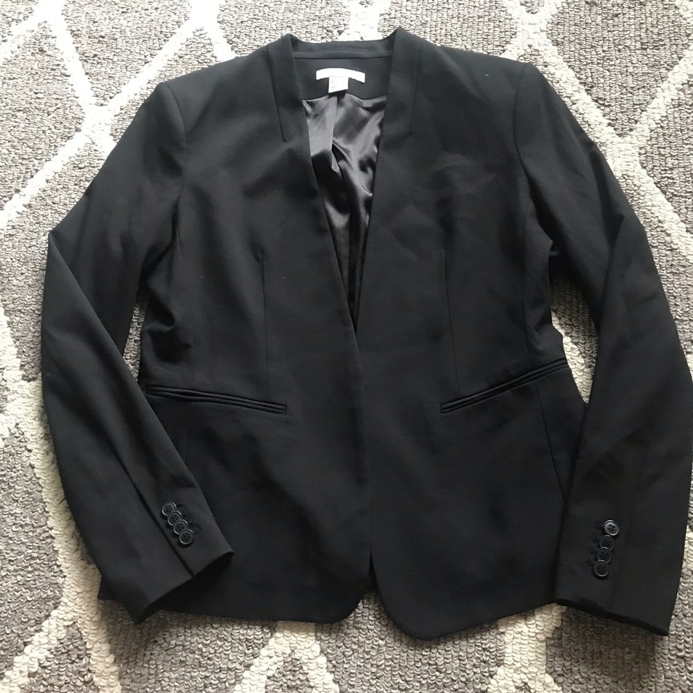 H&M Lapeless Blazer